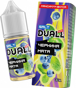 Ар Duall EXTRA SALT Черника мята 30-20